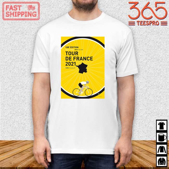 Tour De France 2021 Paris 18 Juillet Shirt