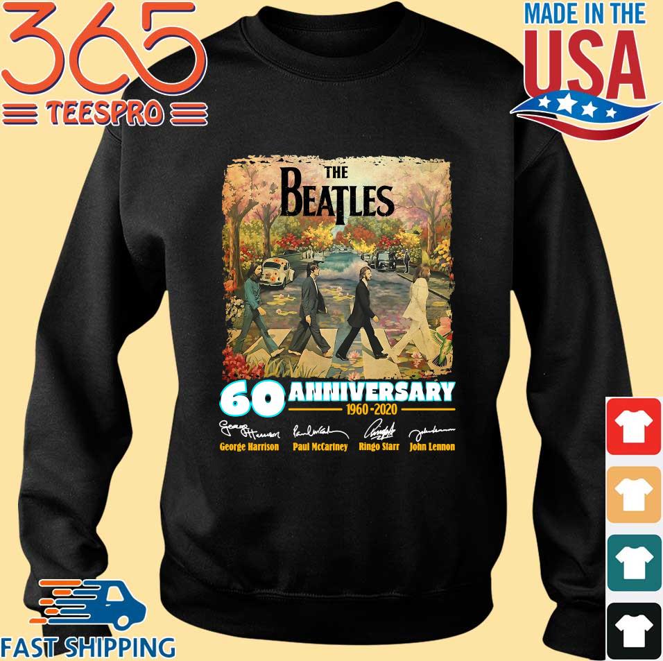 beatles 60th anniversary sweatshirt